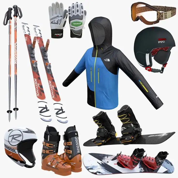 Kayak veya Snowboard Malzemeleri