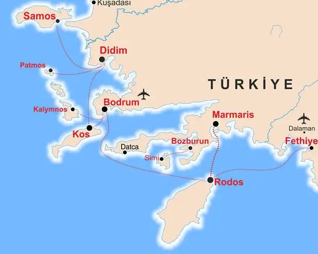 Patmos Adası Gidiş