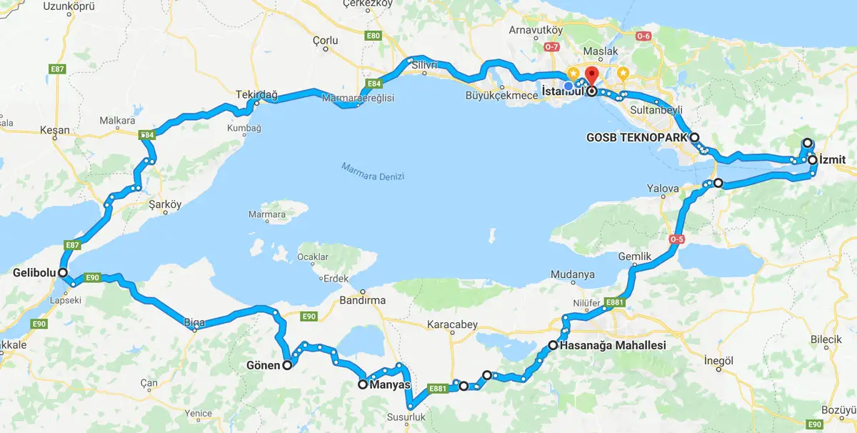 Çanakkale'ye Nasıl Gidilir?