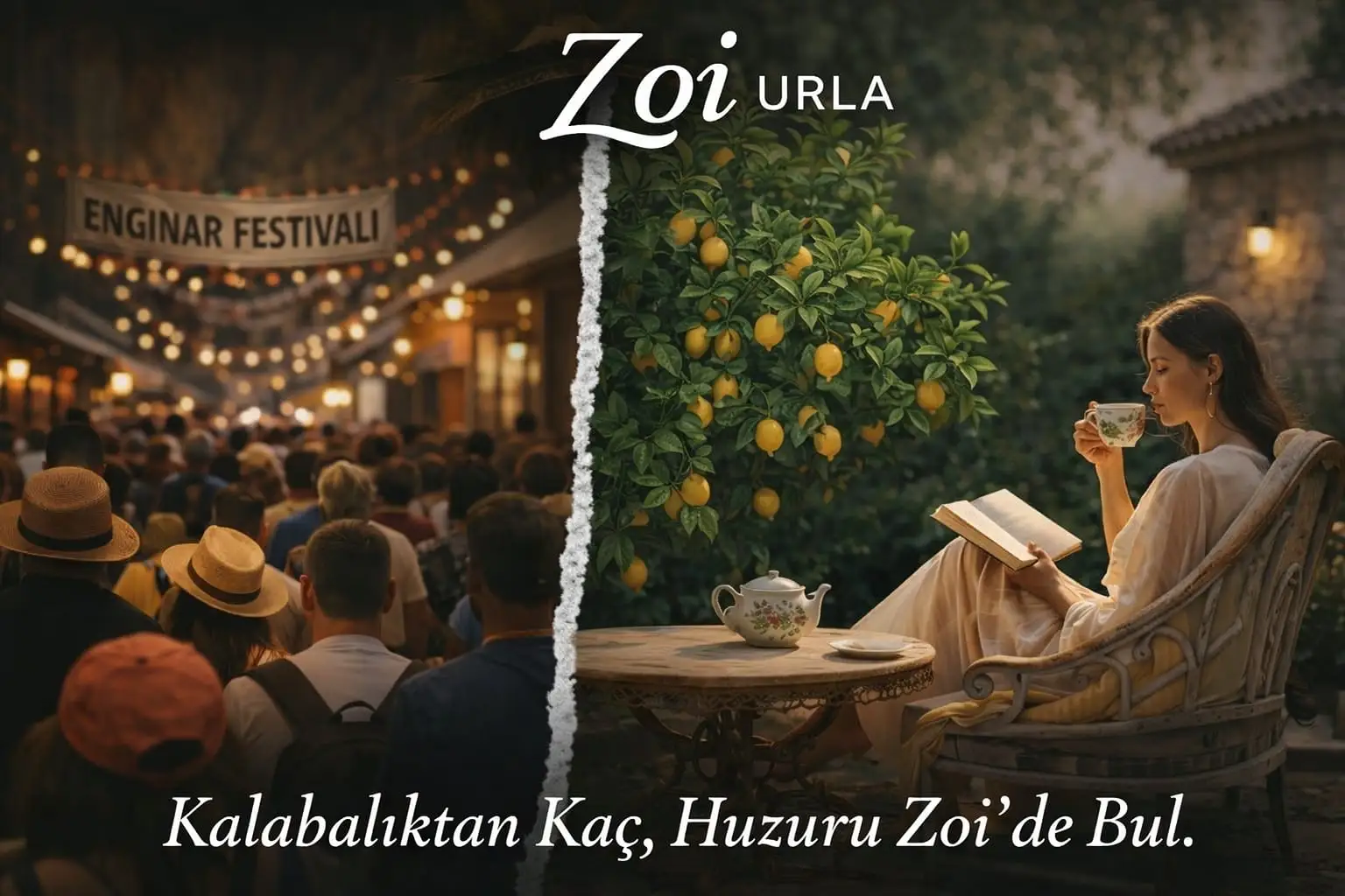 Urla Enginar Festivalinin Kalbinde, Zoi Urla’nın Sakinliğinde